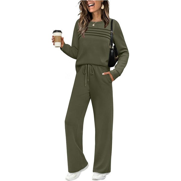 Crew Neck Loungewear – Top / Pants